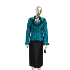 LILY AND TAYLOR SKIRT SUIT