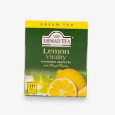 AHMAD TEA LEMON VITALITY GREEN TEA