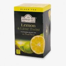 AHMAD TEA LEMON & LIME TWIST BLACK TEA 