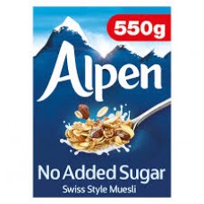 ALPEN NO ADDED SUGAR 550G